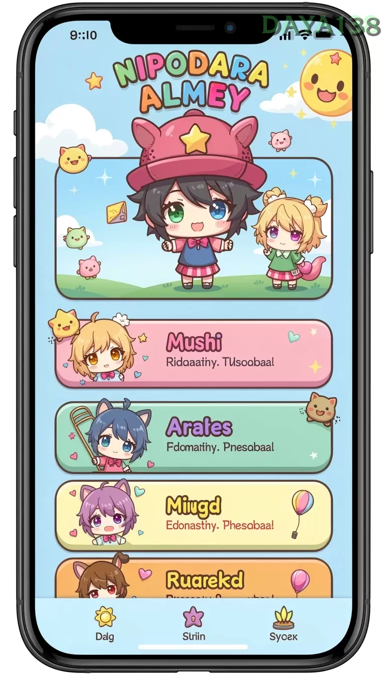 Cuplikan layar MUTASITOTO — menu navigasi