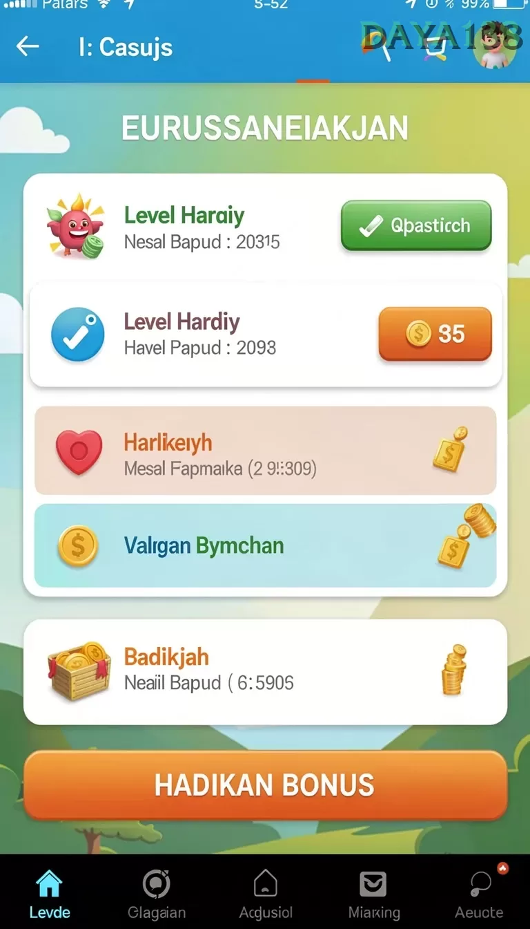 Cuplikan layar 99SL — pengaturan akun